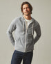 Men's Lightweight Full Zip - Dark Charcoal Heather